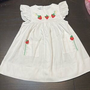 Lord & Taylor girls strawberry dress
